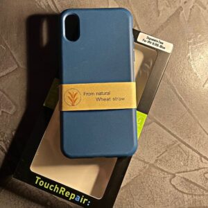 Bio Cover 100% nedbrydeligt cover til iPhone X/XS - bl&aring;