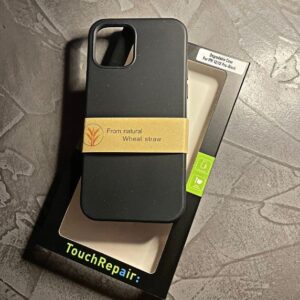 Bio Cover 100% nedbrydeligt cover til iPhone 12 / 12 Pro - sort