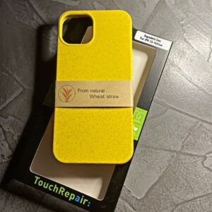 Bio Cover 100% nedbrydeligt cover til iPhone 13 - gul