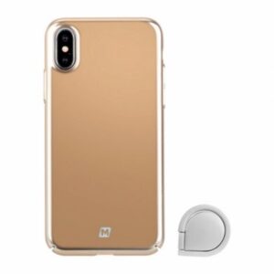 iPhone X/XS Momax Metallic shell case - guld