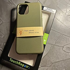 Bio Cover 100% nedbrydeligt cover til iPhone 11 Pro - army gr&oslash;n