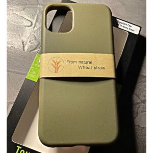 Bio Cover 100% nedbrydeligt cover til iPhone 11 - army gr&oslash;n