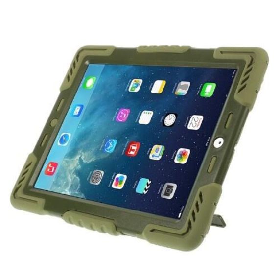 PEPKOO Spider Series til iPad Air 2 - army grøn - Billede 3