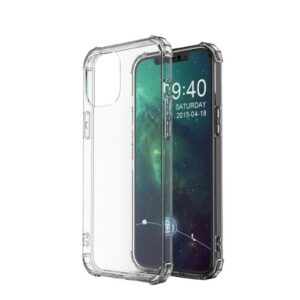 Shock Absorption TPU Cover til iPhone 13 mini - transparent