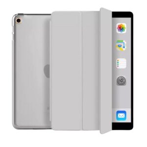 iPad 10.2" (2019 - 2021) Trifold back cover - grå