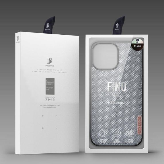 DUX DUCIS iPhone 13 Mini Fino cover - grå - Billede 3