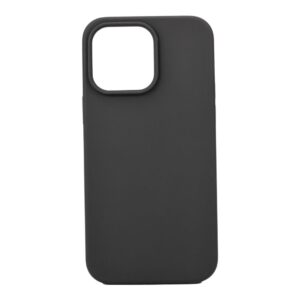 iPhone 15 Pro Max Silicone Case - Black