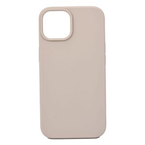 iPhone 15 Plus Silicone Case - Beige
