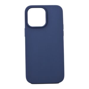 iPhone 15 Pro Max Silicone Case - Dark Blue