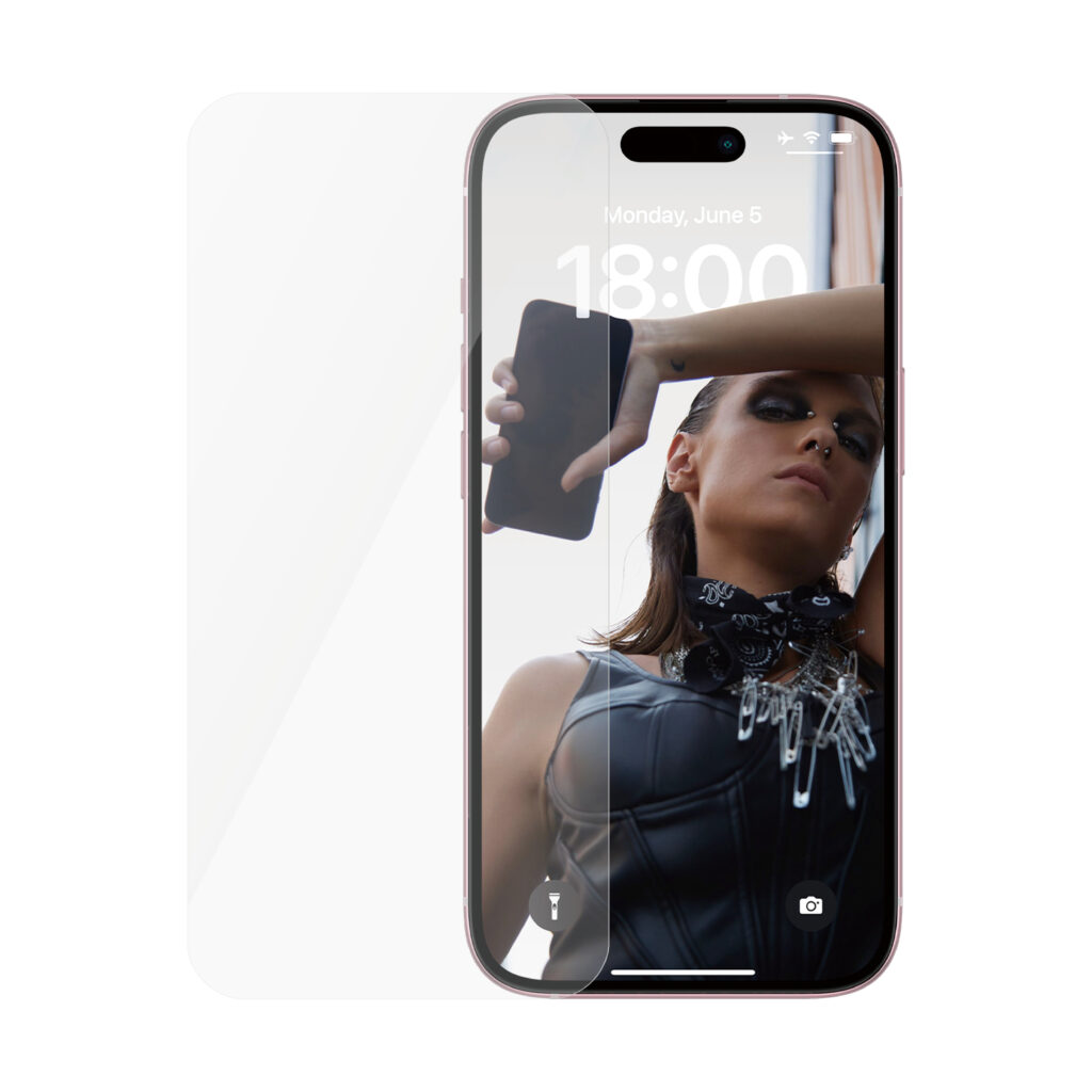PanzerGlass til iPhone 15 - Ultra-Wide Fit