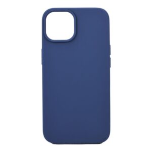 iPhone 15 Silicone Case Dark - Blue