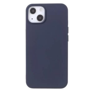 Hard Silicone Cover til iPhone 13 - bl&aring;