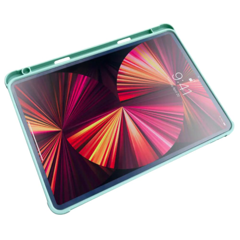 Tri-fold Smart Cover m. pen holder til iPad Air 4/5 (2020/2022) Grøn - Billede 5