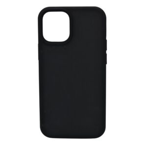 iPhone 12 Mini silicone cover - sort