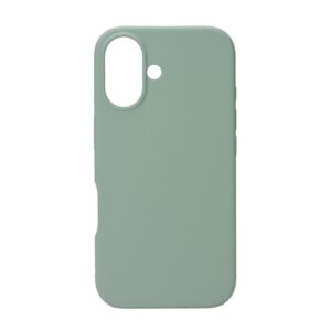 iPhone 16 silikone cover - mint gr&oslash;n