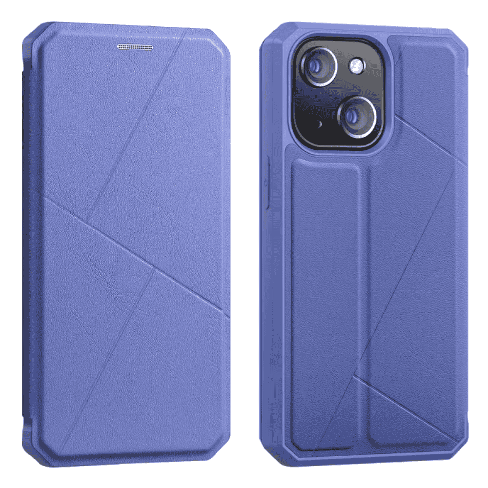 Dux Ducis Skin X bookcase cover til iPhone 13 - Blå