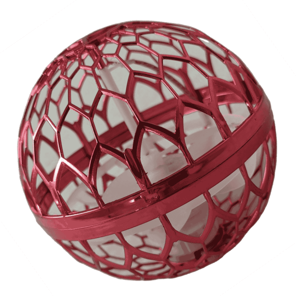 Flying Spinner - Gyro Ball - Rød