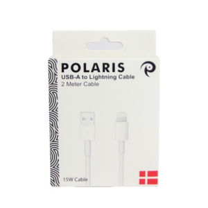 Polaris USB-A to Lightning 2 mtr (OEM) - 15W