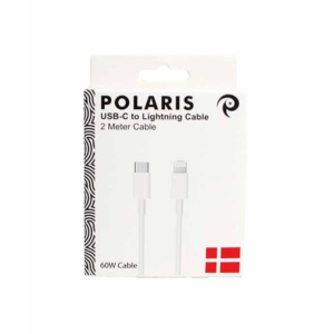 Polaris USB-C to Lightning 2 mtr (OEM) - 60W